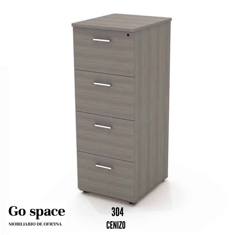Archivero vertical 304 de 4 gavetas