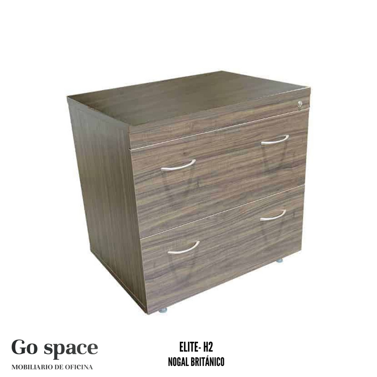 ARCHIVERO HORIZONTAL ELITE 2 GAVETAS IMPORTADO