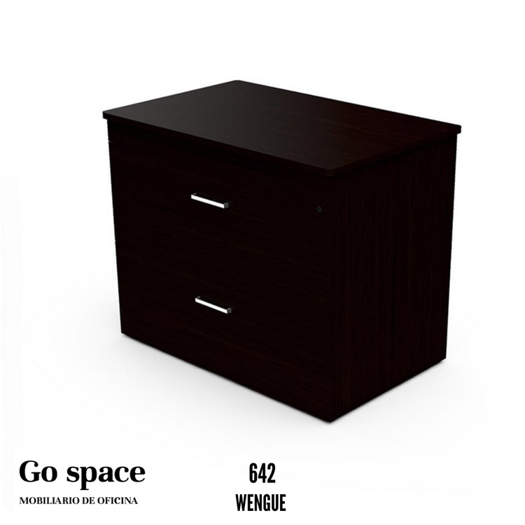 Archivero horizontal 642 de 2 gavetas