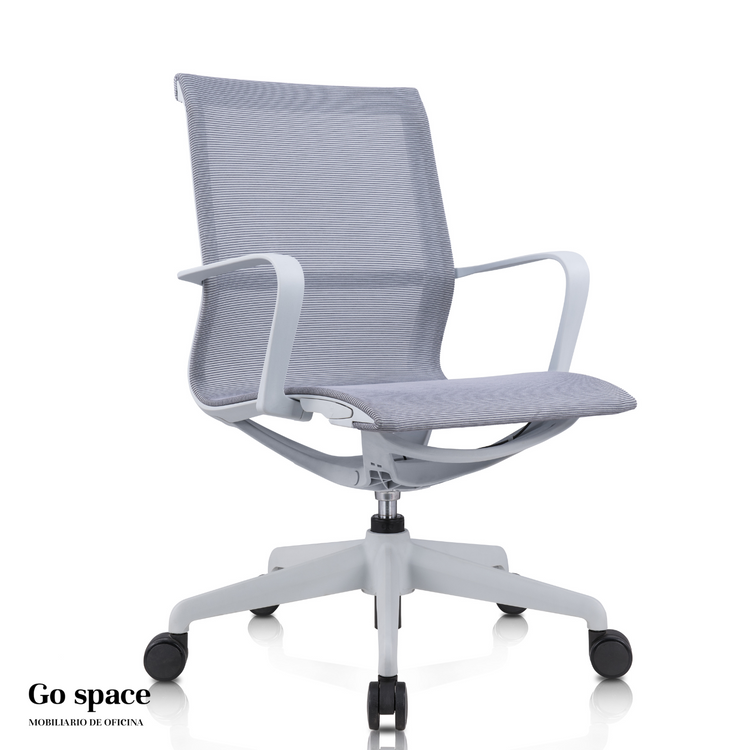SILLA SEMI EJECUTIVA BIO GRIS