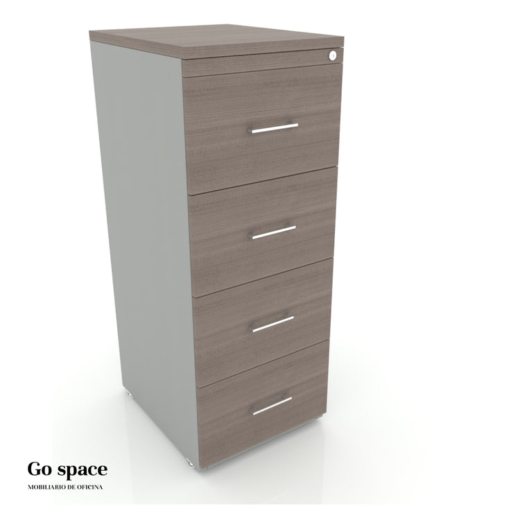 ARCHIVERO VERTICAL 4 GAVETAS