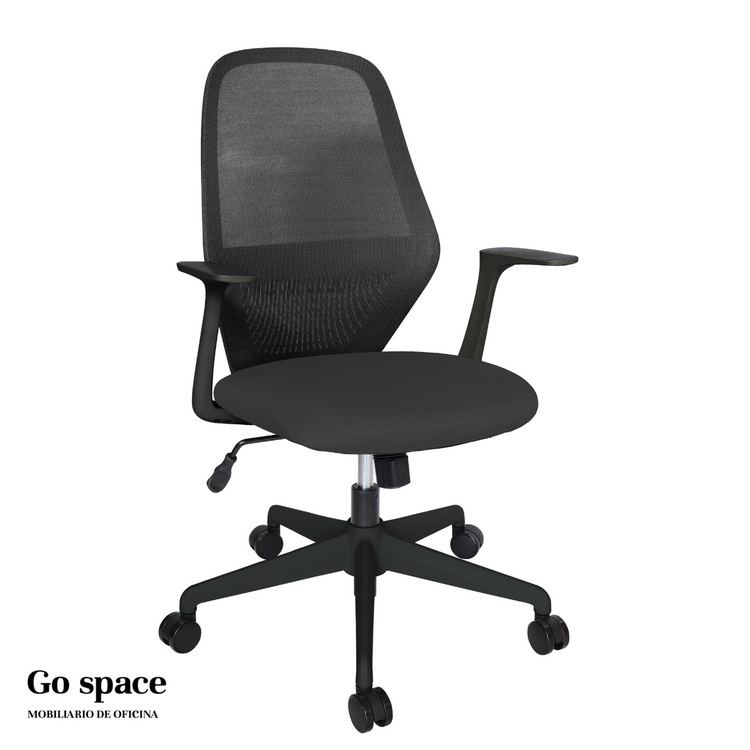 SILLA OPERATIVA FLASH NEGRO