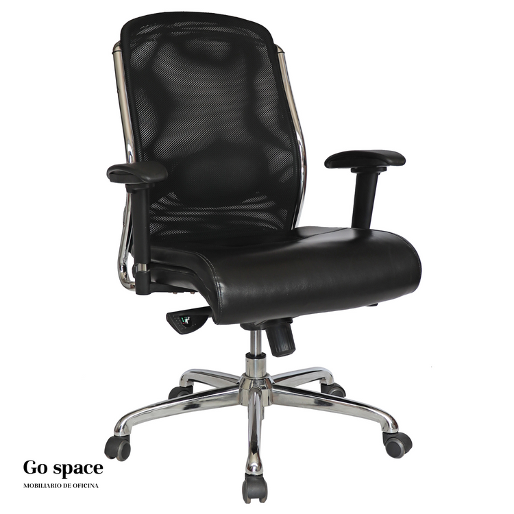 SILLA SEMI EJECUTIVA CROMA