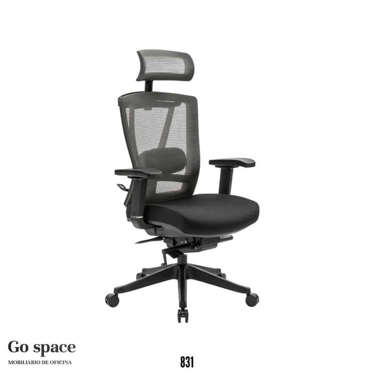 SILLA EJECUTIVA H1 NEGRO