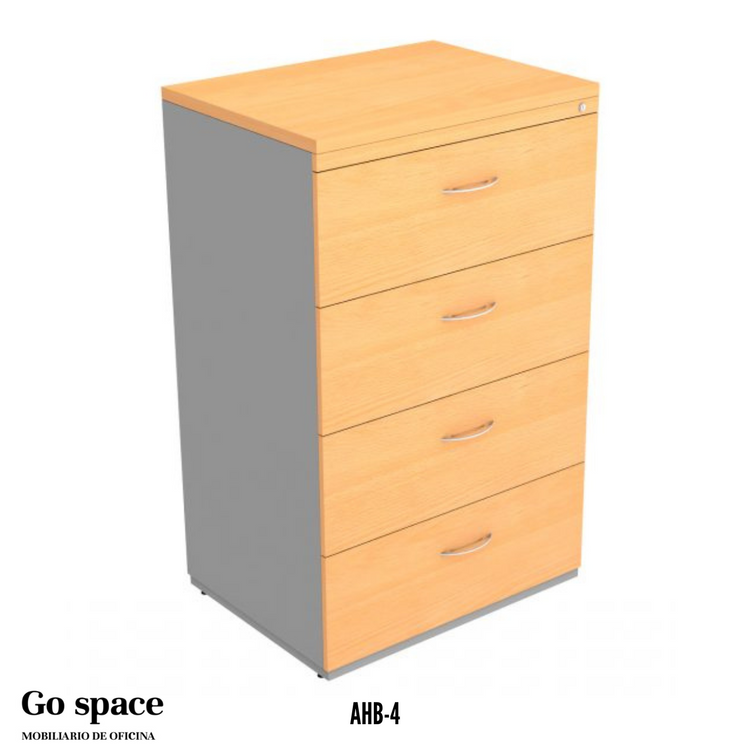 ARCHIVERO HORIZONTAL 4 GAVETAS