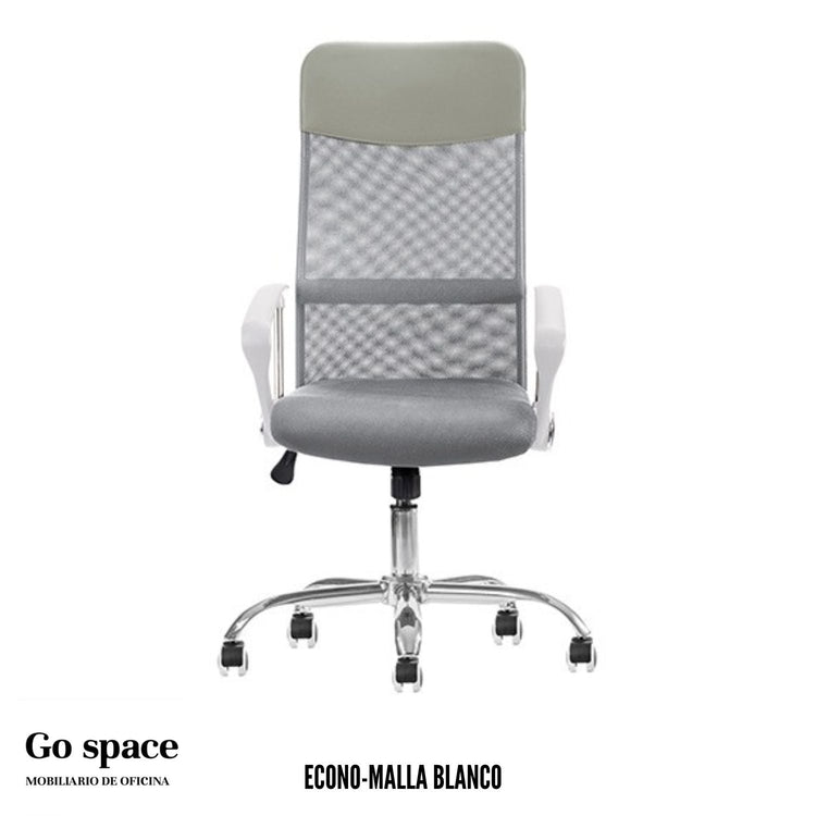 SILLA EJECUTIVA ECONOMALLA BLANCO