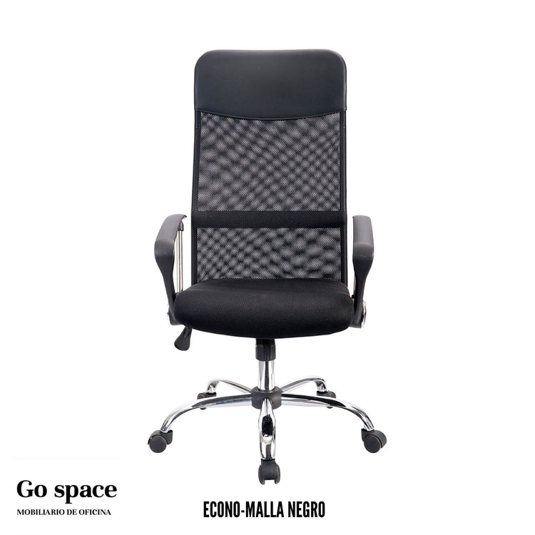SILLA EJECUTIVA ECONOMALLA NEGRO