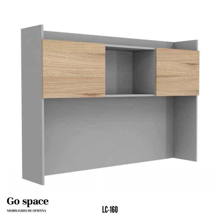 LIBRERO SOBRE CREDENZA 160