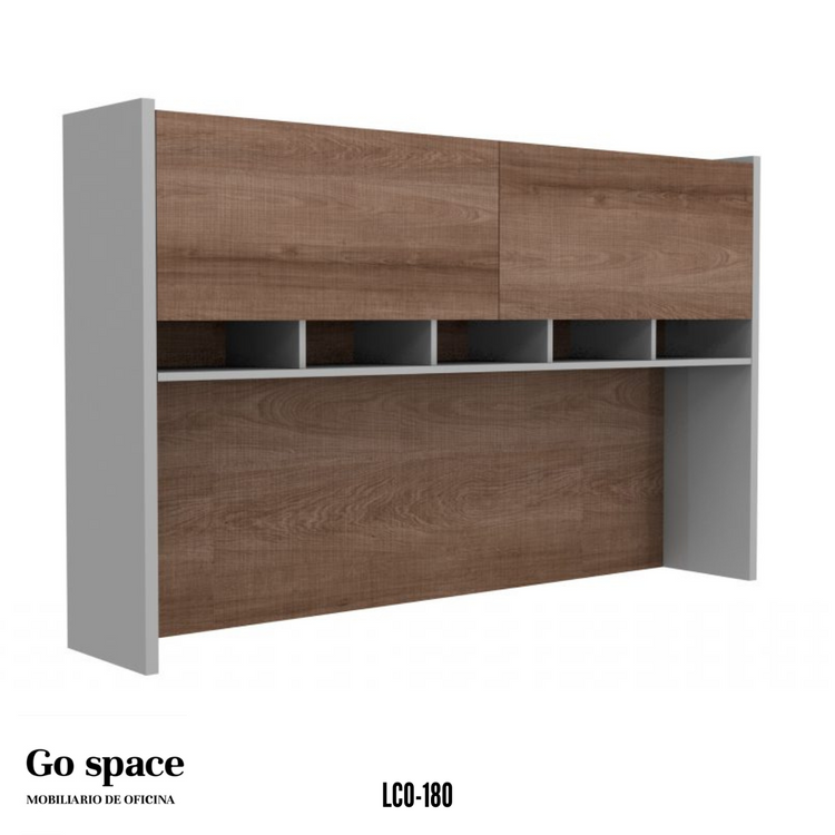 LIBRERO SOBRE CREDENZA 180
