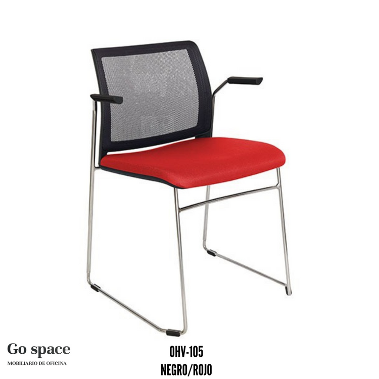 SILLA ALPHA MALLA CON BRAZOS