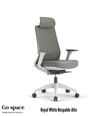 Royal White Respaldo Alto