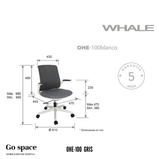 SILLA OPERATIVA WHALE BLANCO