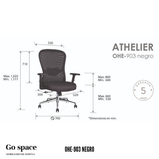 SILLA SEMI-EJECUTIVA ATHELIER