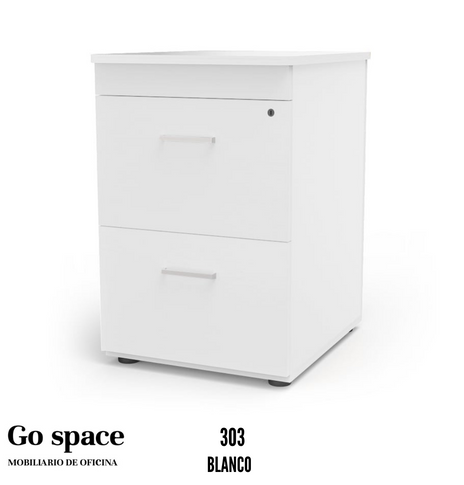 Archivero vertical 303 de 2 gavetas