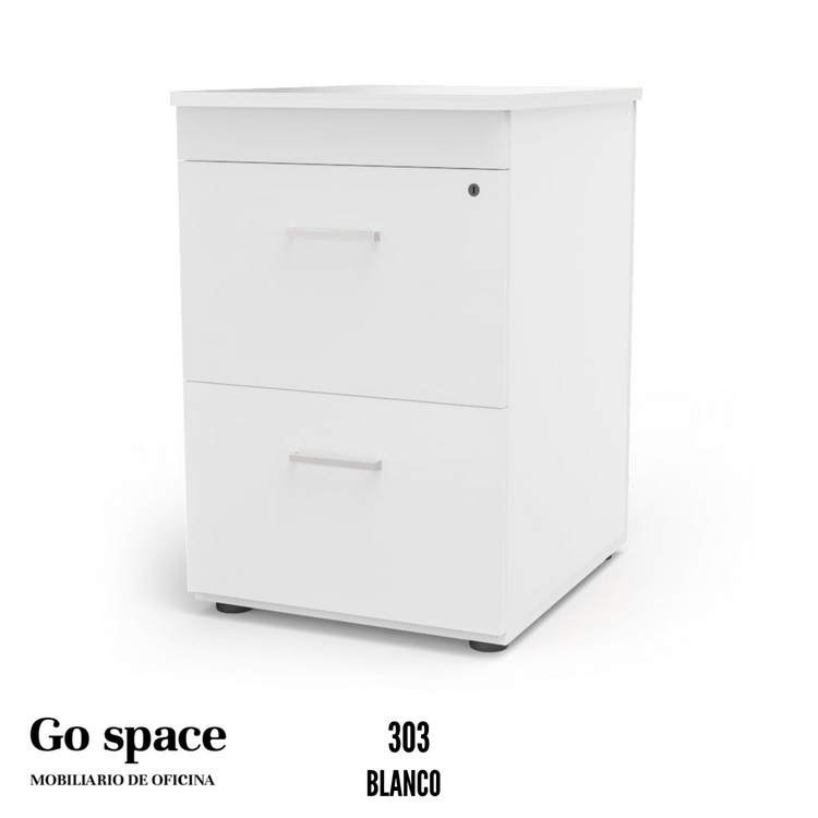 Archivero vertical 303 de 2 gavetas