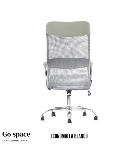 SILLA EJECUTIVA ECONOMALLA BLANCO