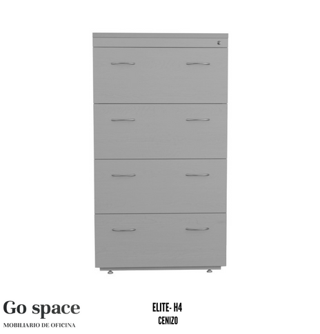 ARCHIVERO HORIZONTAL ELITE 4 GAVETAS IMPORTADO