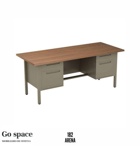 ESCRITORIO METÁLICO NOVA 1.82