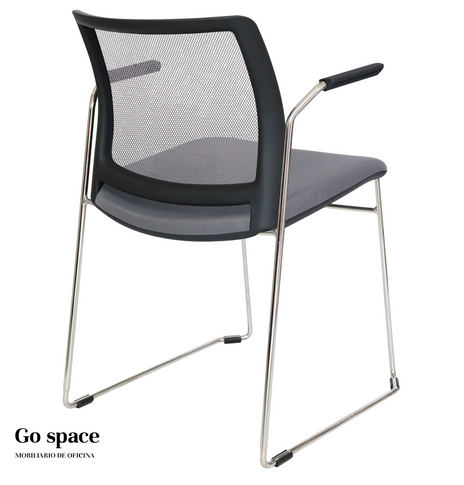 SILLA ALPHA MALLA CON BRAZOS