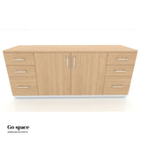 CREDENZA CON CAJONES