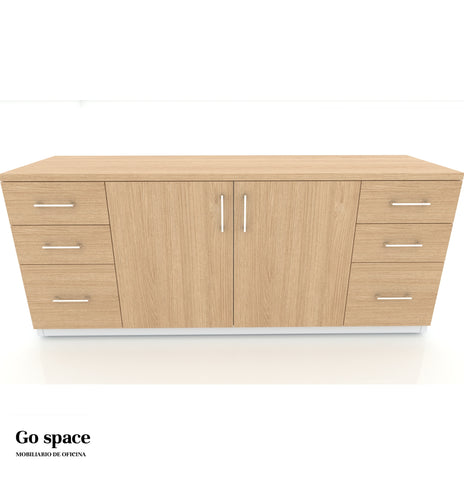 CREDENZA CON CAJONES