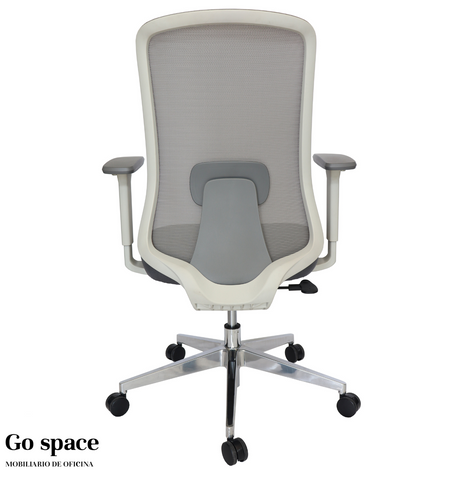 SILLA EJECUTIVA CREW GRIS