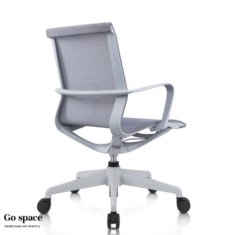 SILLA SEMI EJECUTIVA BIO GRIS