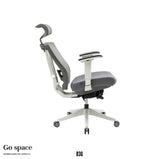 SILLA EJECUTIVA H1, GRIS