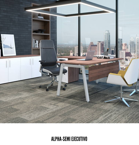 ESCRITORIO SEMI EJECUTIVO ALPHA