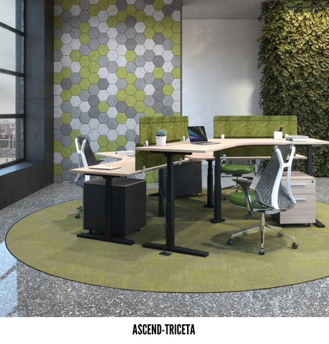 ESCRITORIO TRICETA ASCEND