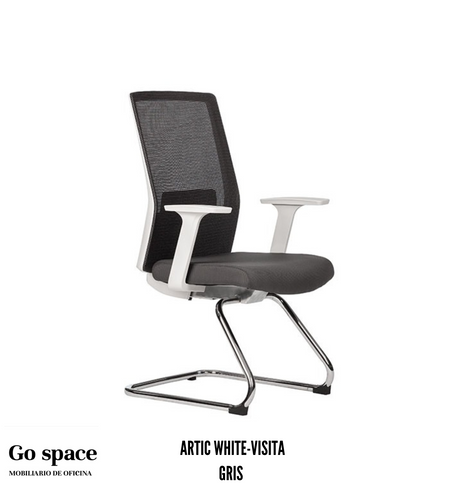 SILLA VISITA ARTIC WHITE