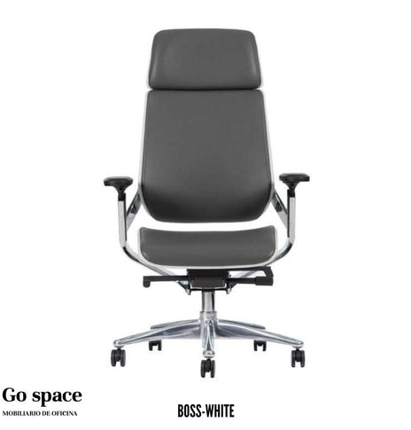 SILLA EJECUTIVA BOSS WHITE