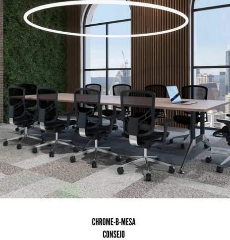 MESA CONSEJO CHROME-B