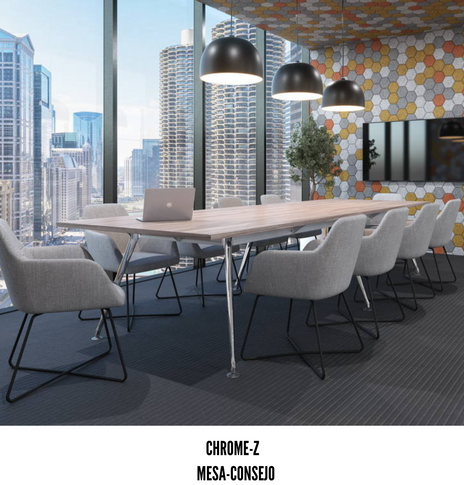 MESA CONSEJO CHROME-Z