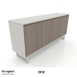 CREDENZA SLIM 4 PUERTAS 28 MM