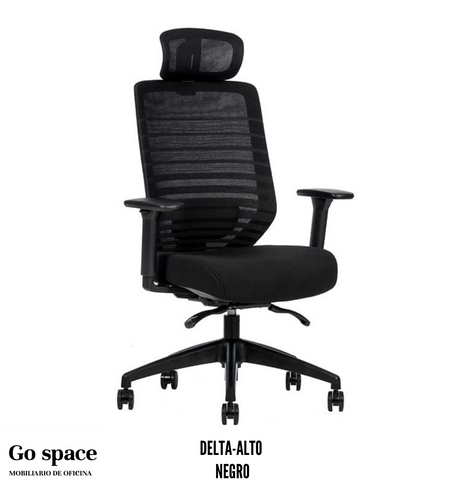 SILLA EJECUTIVA DELTA RESPALDO ALTO