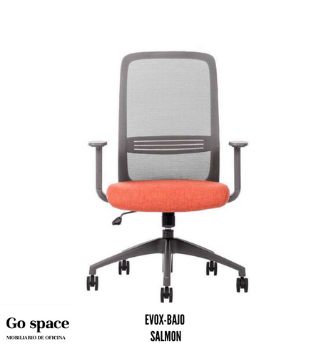 SILLA EVOX RESPALDO BAJO