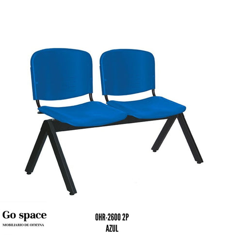 BANCA DE VISITA 2 PLAZAS
