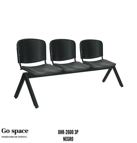 BANCA DE VISITA 3 PLAZAS
