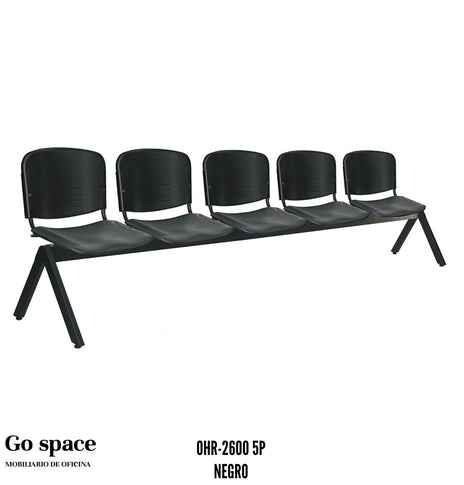 BANCA DE VISITA 5 PLAZAS