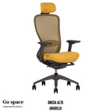 SILLA OMEGA RESPALDO ALTO