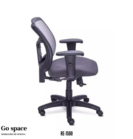 SILLON SEMIEJECUTIVO RESPALDO BAJO RE-1500