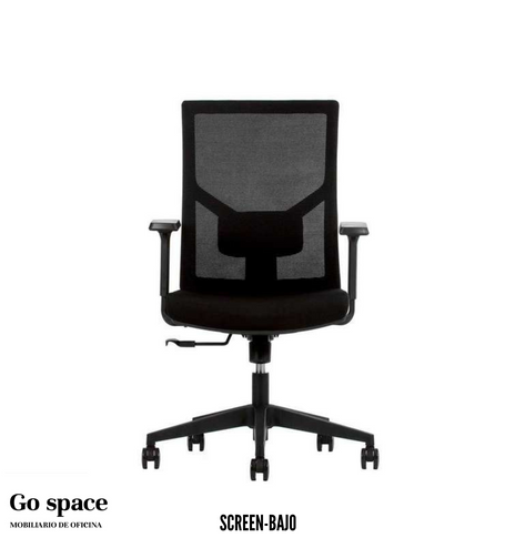 SILLA SCREEN RESPALDO BAJO