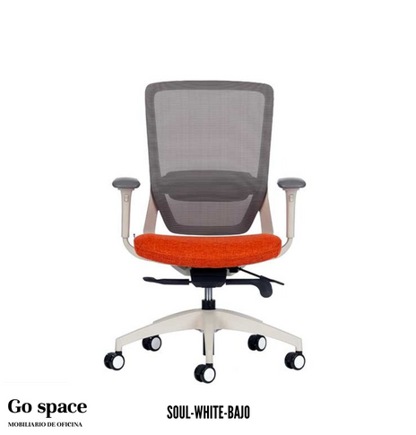 SILLA SOUL WHITE RESPALDO BAJO