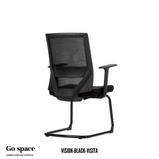 SILLA VISITA VISION BLACK