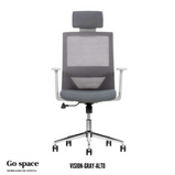 SILLA VISION GRAY RESPALDO ALTO