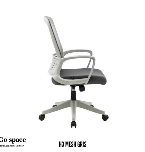 SILLA OPERATIVA H3 GRIS