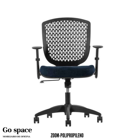 SILLLA OPERATIVA ZOOM POLIPROPILENO